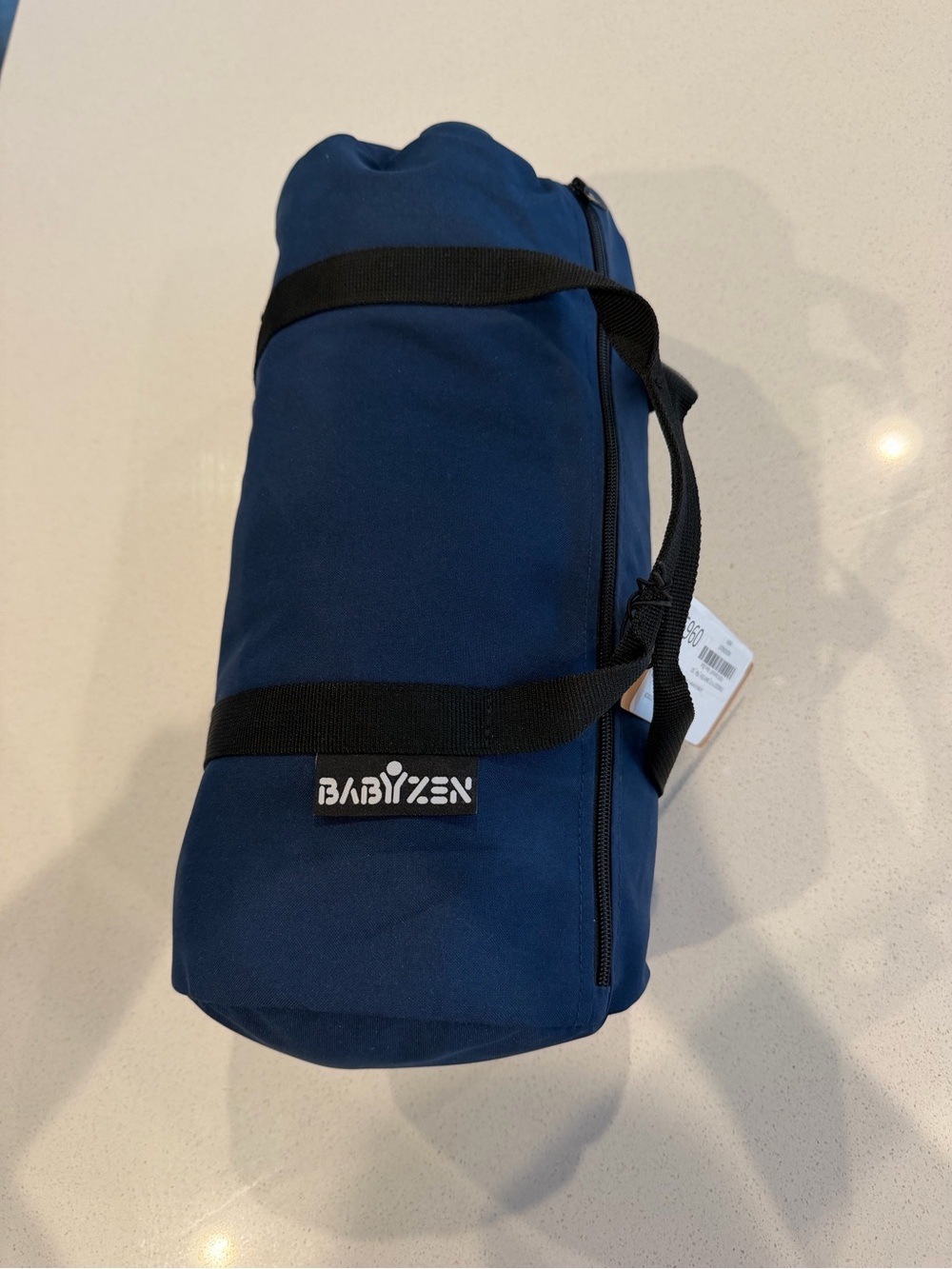 Babyzen stroller foot muff Navy Kids includes Duffel Bag with Carry Handles